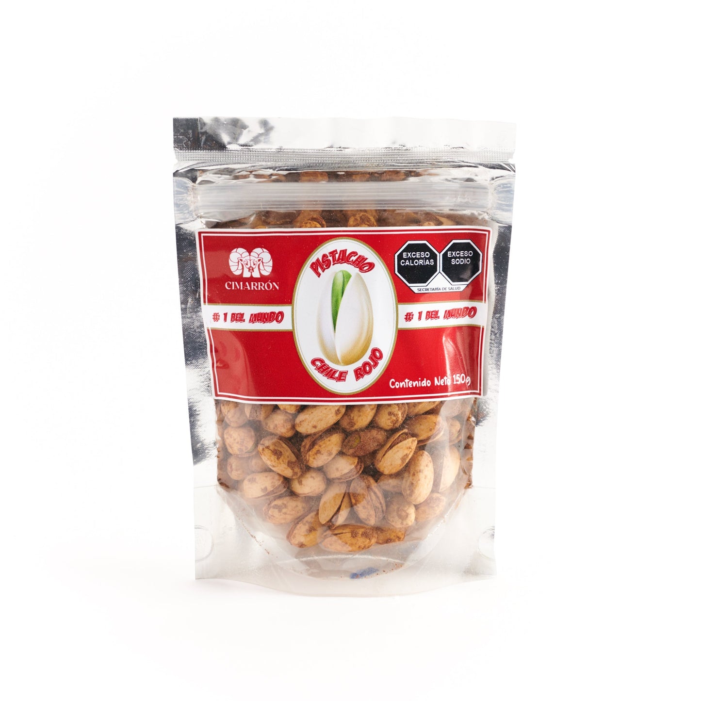 Pistachos chile rojo 100g - Premium y mucho más en Cimarrón.Shop - $139! Envío gratis