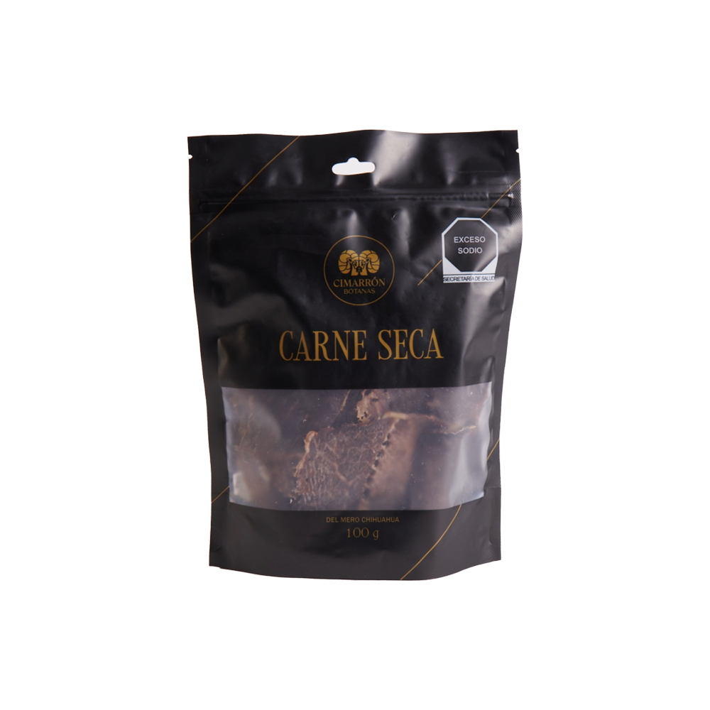 Carne seca natural 125gr - Premium Botana y mucho más en Cimarrón.Shop - $150! Envío gratis