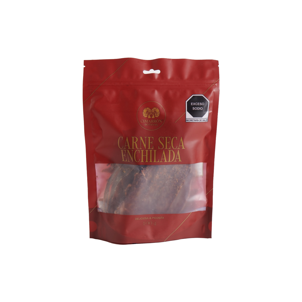 Carne seca enchilada 125gr - Premium Botana y mucho más en Cimarrón.Shop - $160! Envío gratis