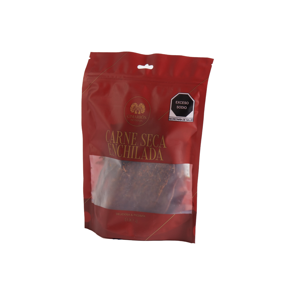 Carne seca enchilada 125gr - Premium Botana y mucho más en Cimarrón.Shop - $160! Envío gratis