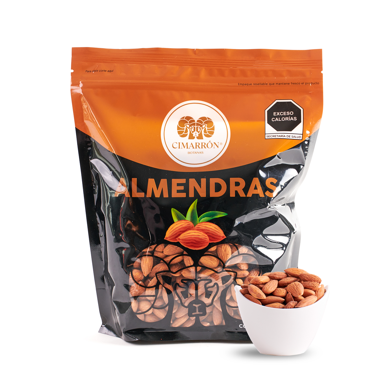 Almendra entera natural - Cimarrón
