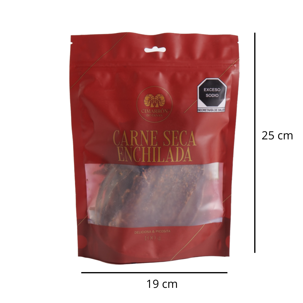 Carne seca enchilada 100gr - Premium Botana y mucho más en Cimarrón.Shop - $299! Envío gratis