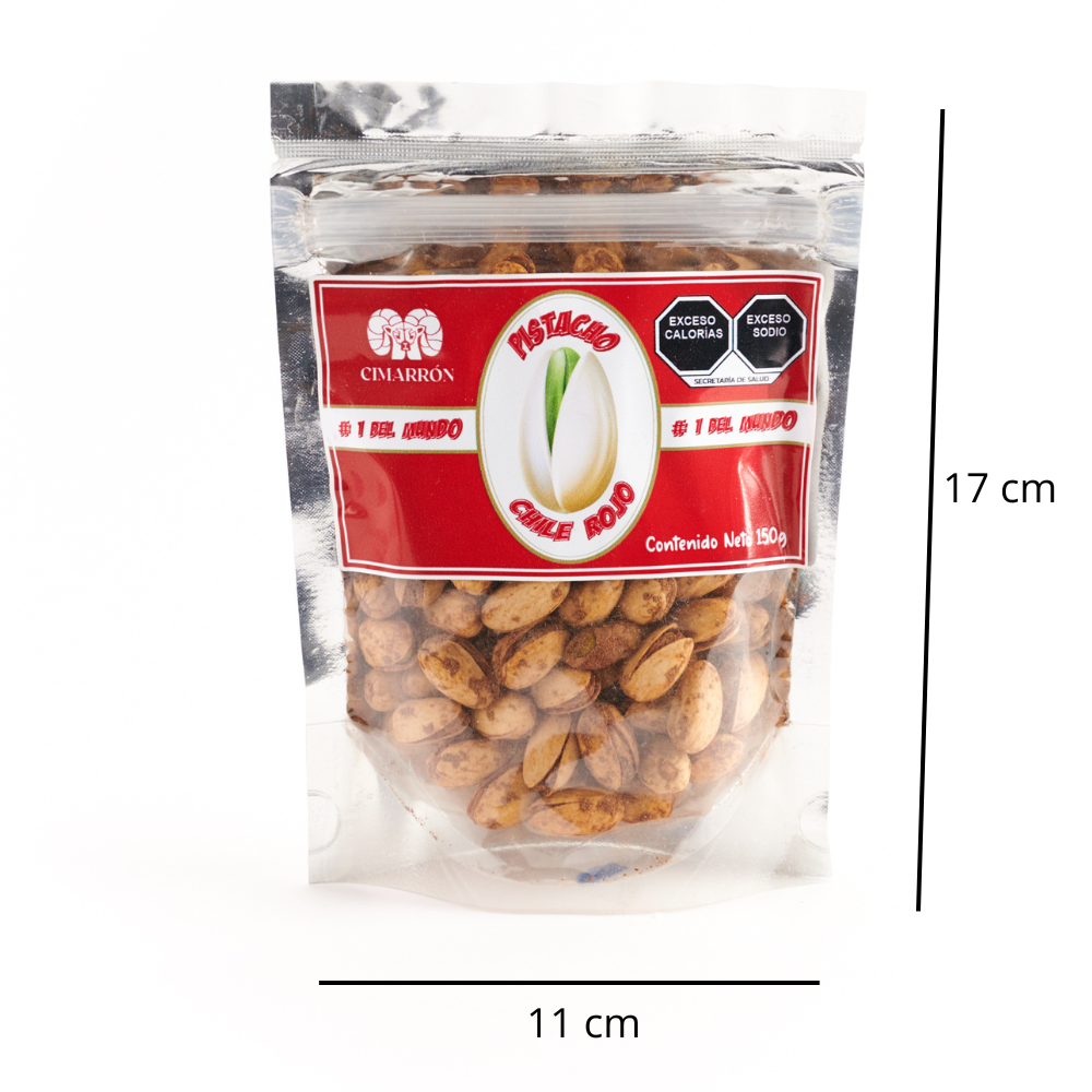 Pistachos chile rojo 150g - Premium Nueces y Semillas y mucho más en Cimarrón.Shop - $159! Envío gratis
