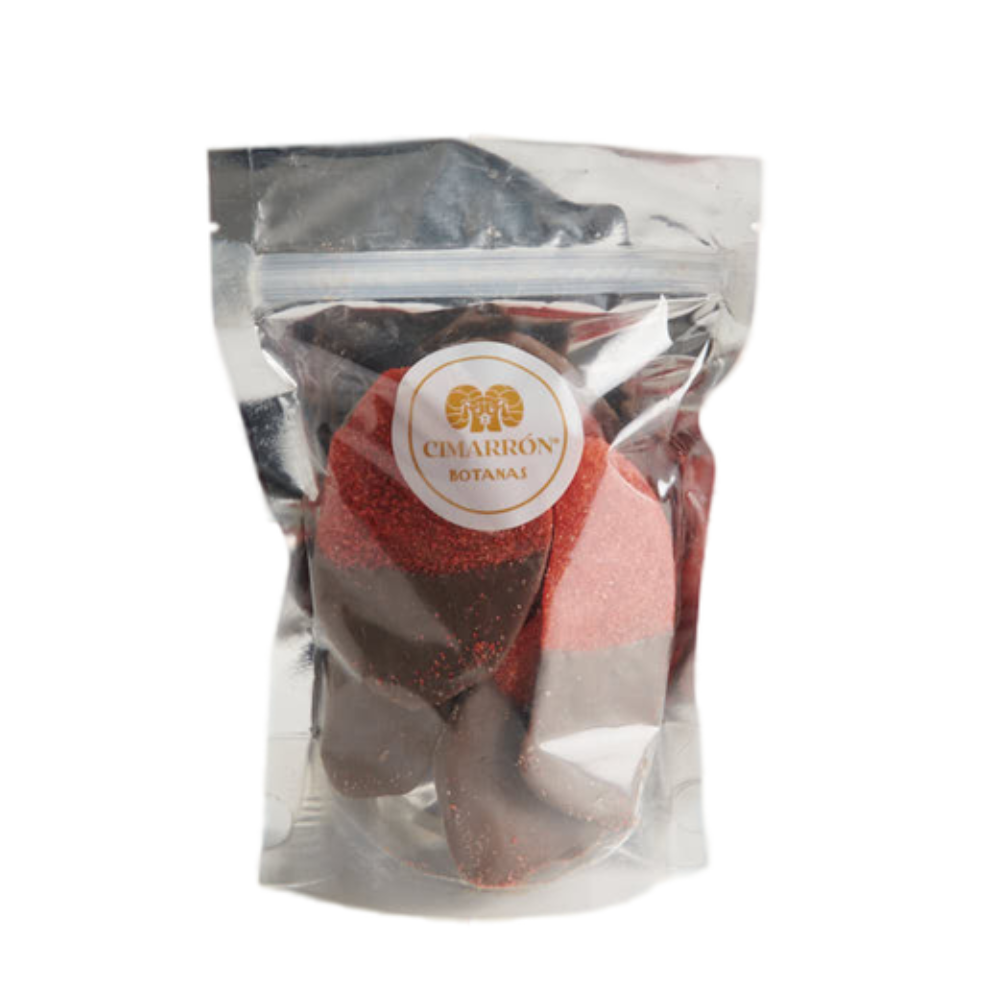 Mango enchilado con chocolate 300g - Cimarrón