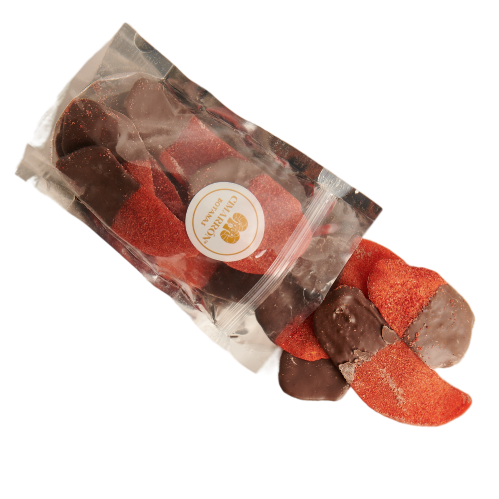 Mango enchilado con chocolate 300g - Cimarrón