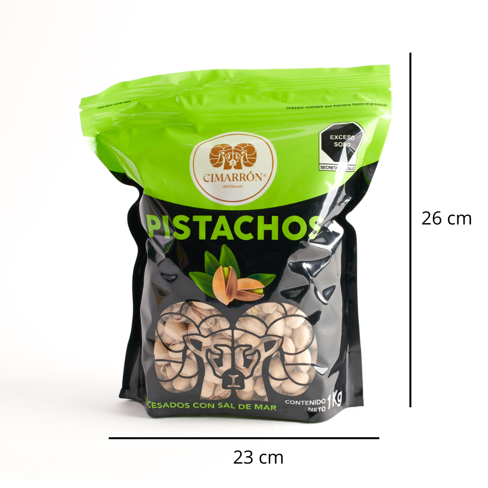 Pistachos Salado y Tostado - Cimarrón