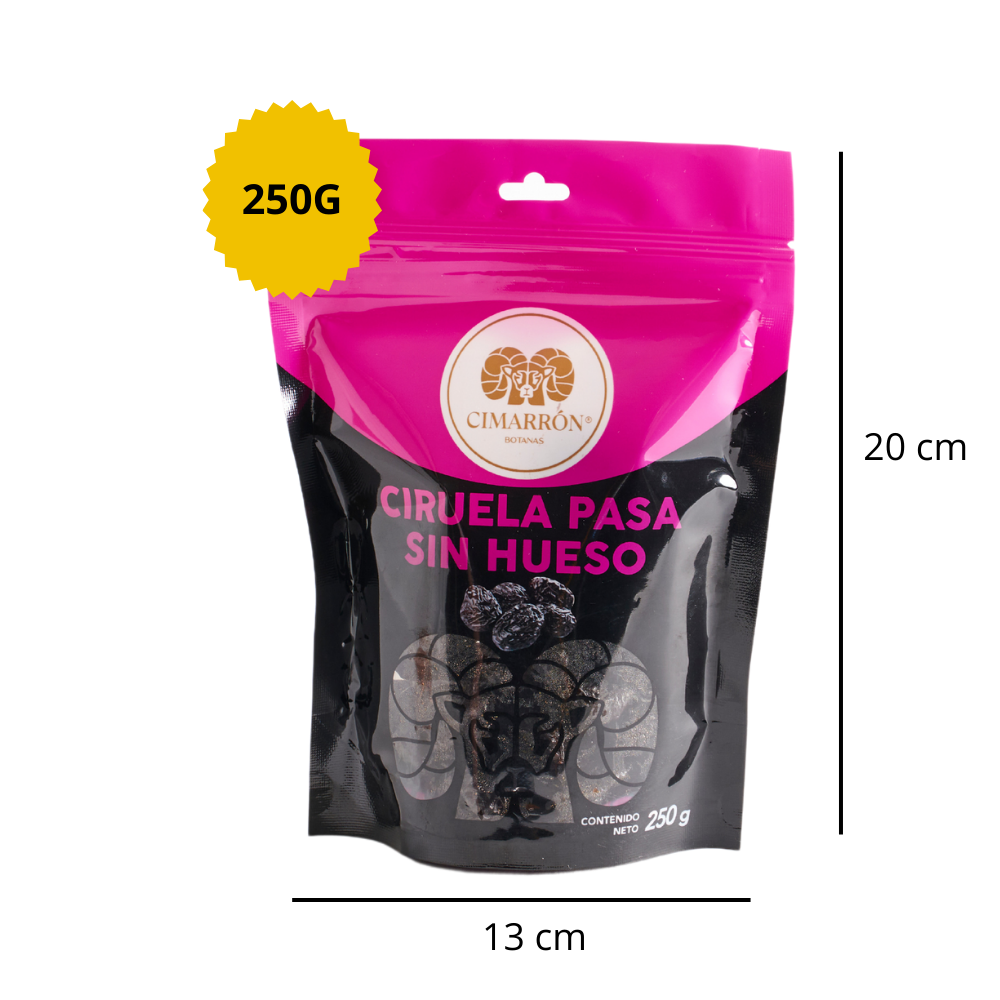 Ciruela pasa sin hueso - Premium y mucho más en Cimarrón.Shop - $149! Envío gratis