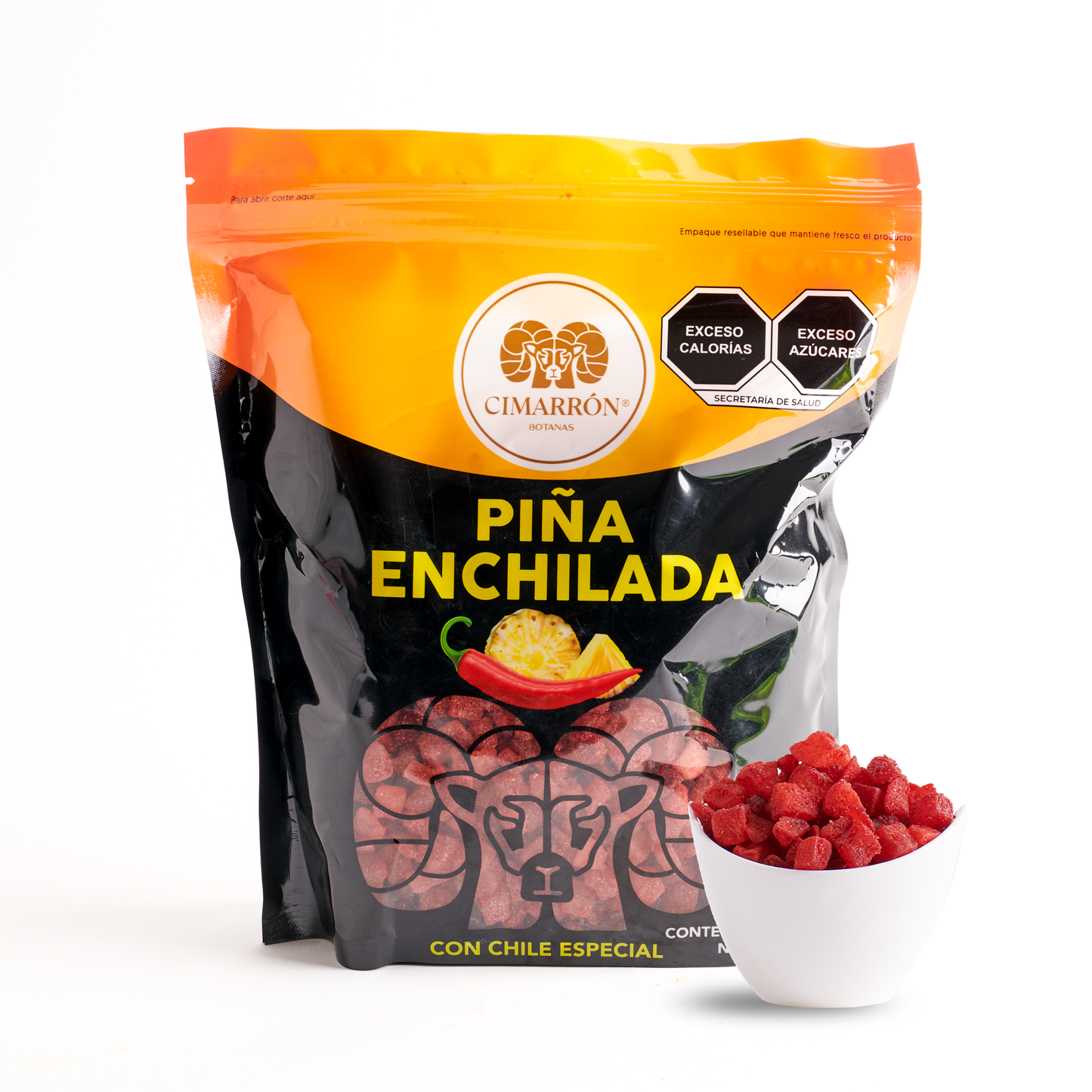 Piña enchilada 1kg - Premium Enchilados y mucho más en Cimarrón.Shop - $359! Envío gratis
