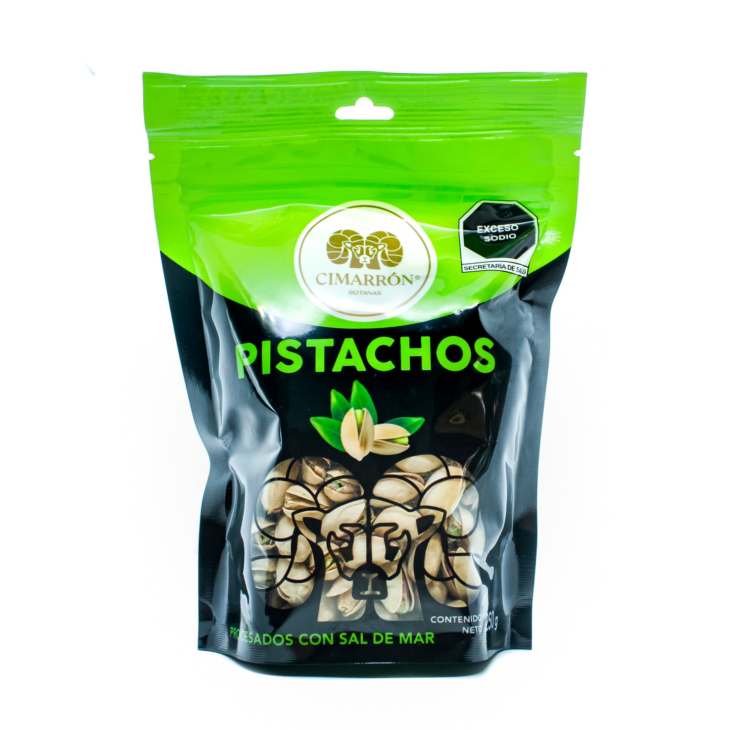 Pistachos Salado y Tostado - Cimarrón