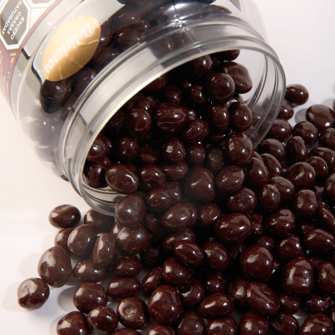 Pasas con Chocolate Obscuro, RUCAS Vitrolero 1.1kg | McKim - Cimarrón