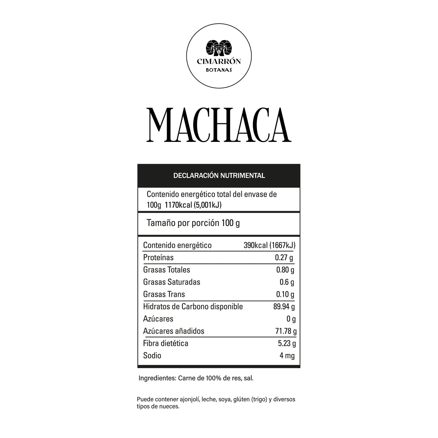 Machaca 250gr - Premium Botana y mucho más en Cimarrón.Shop - $429! Envío gratis