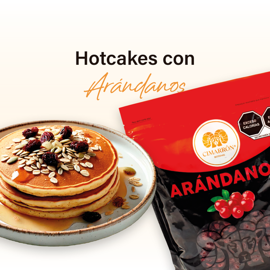 Hot Cakes con Arandanos Cimarron