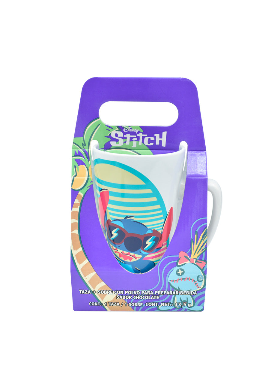 Taza Alta de Cerámica, 700ml Diseño De Stitch / Disney
