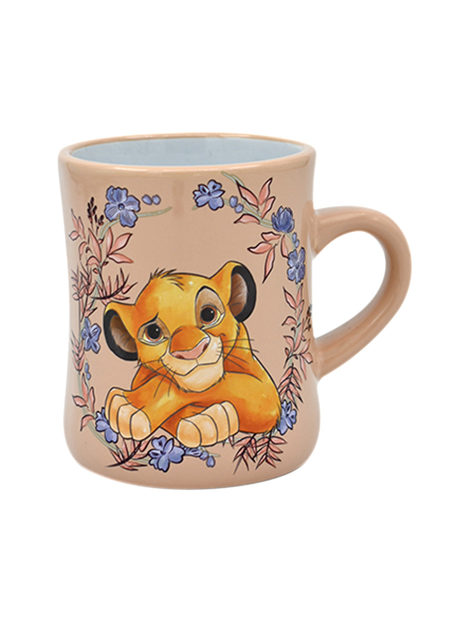 Taza de cerámica mediana 350ml | Clásicos Disney | Bambi, Igor, Simba