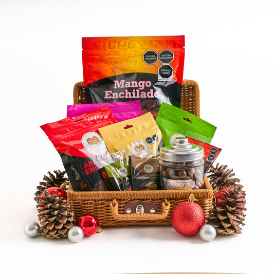 Arcon Navideño de maletín - Mediano - Premium Frutos secos y mucho más en Cimarrón.Shop - $1299! Envío gratis