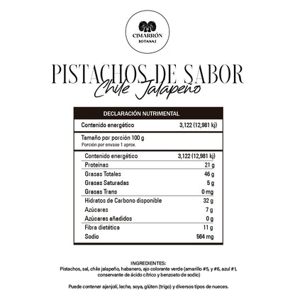 Pistacho jalapeño 150g - Premium Nueces y Semillas y mucho más en Cimarrón.Shop - $159! Envío gratis
