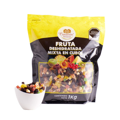 Mix fruta deshidratada en cubos - Premium Nueces y Semillas y mucho más en Cimarrón.Shop - $249! Envío gratis