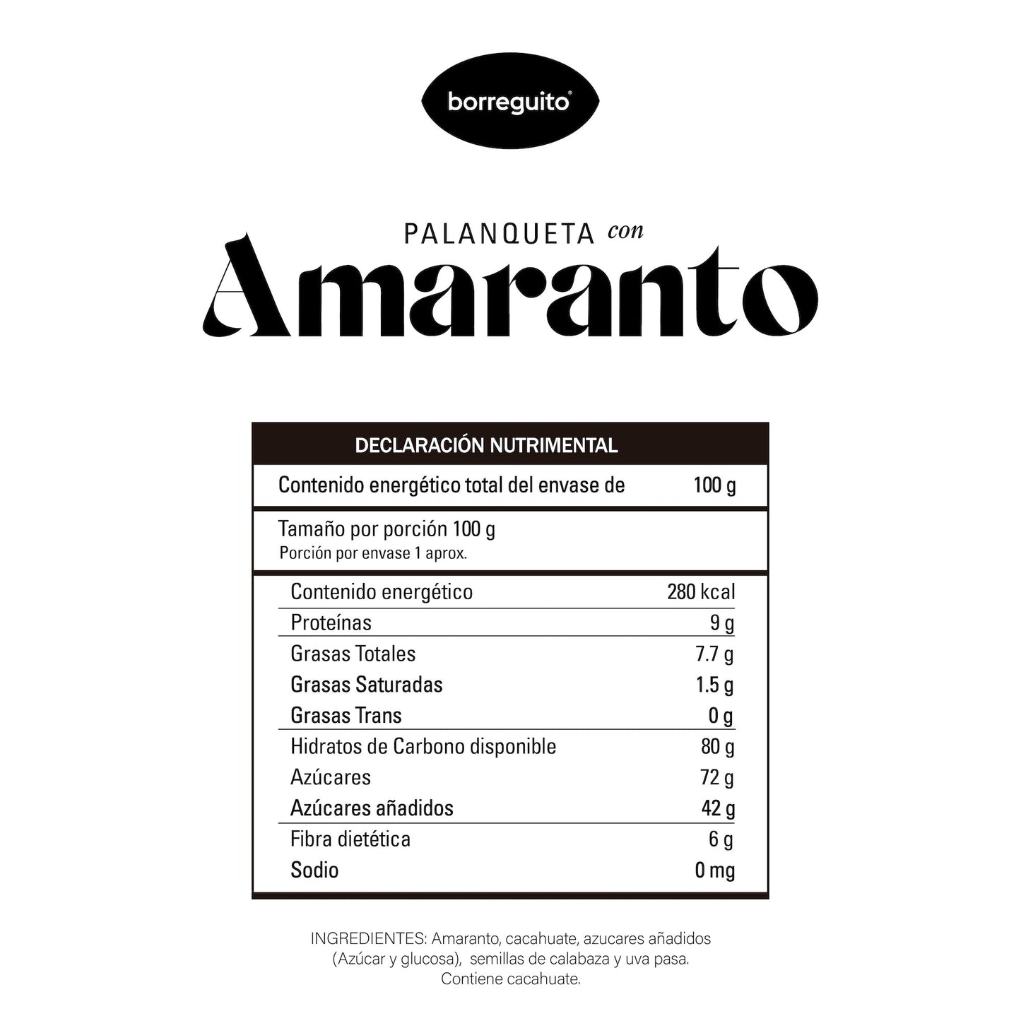Palanqueta de Amaranto - Premium Dulces y mucho más en Cimarrón.Shop - $39! Envío gratis