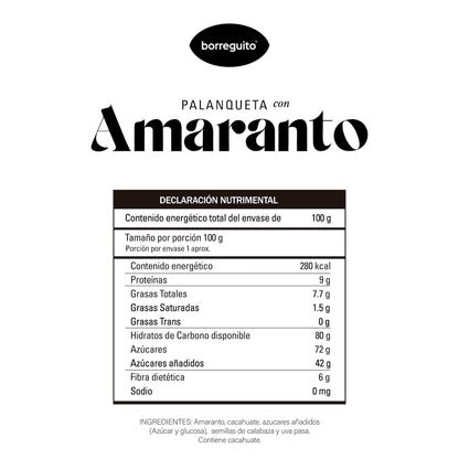 Palanqueta de Amaranto - Premium Dulces y mucho más en Cimarrón.Shop - $39! Envío gratis