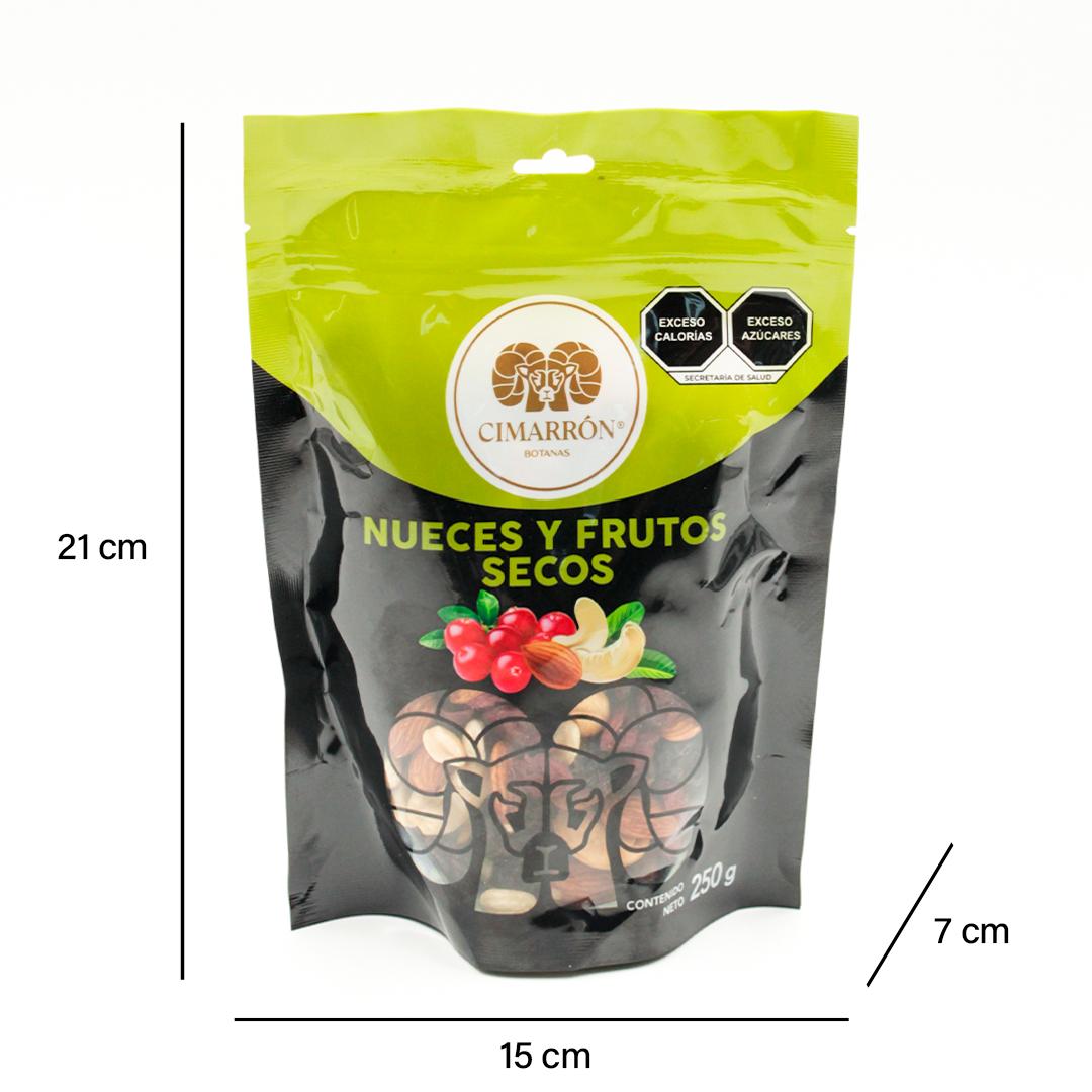 Mix nueces y frutos secos Cimarron Botanas, 250g