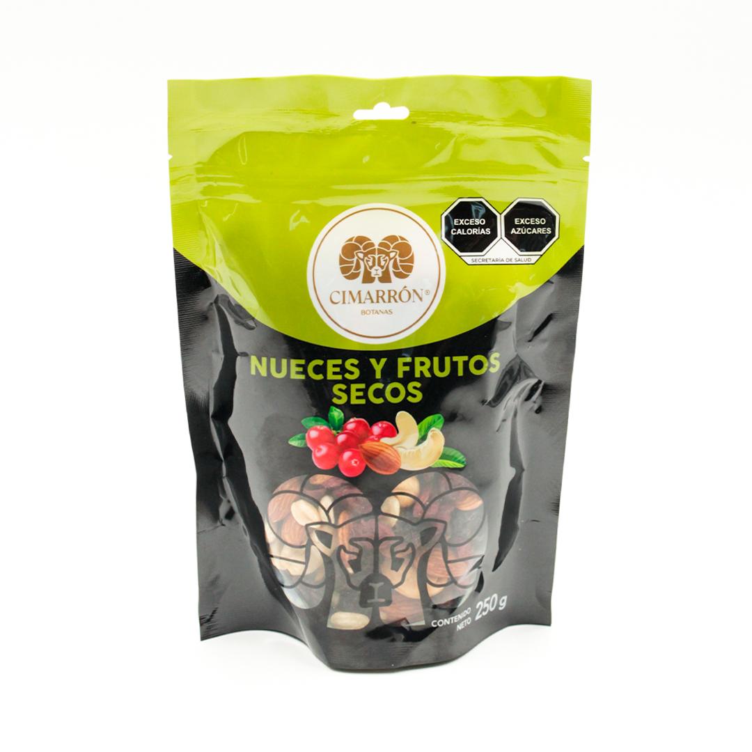 Mix nueces y frutos secos Cimarron Botanas, 250g